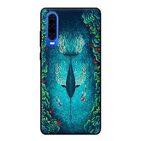 Ốp lưng in cho Huawei P30 mẫu Fish - Hàng chính hãng