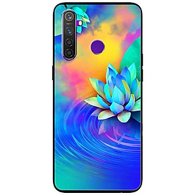 Ốp lưng dành cho Realme 6i mẫu Sen Xanh Nước