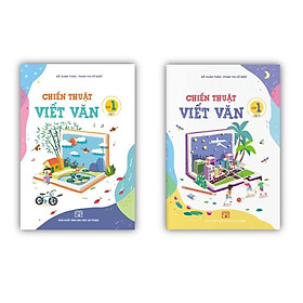 Sách - Combo Chiến thuật viết văn tiểu học lớp 1 - tập 1 + 2