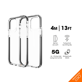 Ốp lưng Gear4 Piccadilly iPhone - Công nghệ chống sốc độc quyền D3O, kháng khuẩn, tương thích tốt với sóng 5G - Hàng chính hãng