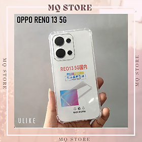Ốp lưng  Reno 13 5G dẻo trong TPU chống sốc 4 góc, bảo vệ camera ( hàng chính hãng)