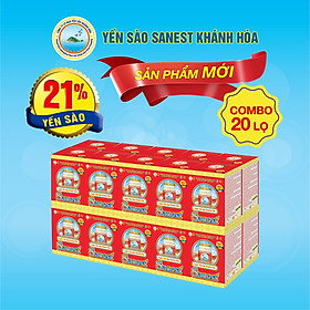 Nước Yến sào Khánh Hòa Sanest đóng lọ 70ml