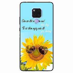 Ốp lưng dành cho Huawei Mate 20 mẫu Cám Ơn Đời Mỗi Sớm Mai