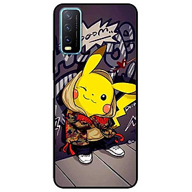 Ốp lưng dành cho Vivo Y20 - Y20s - Y12s mẫu PiKaCHu