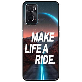 Ốp lưng cho Oppo A74 - A95 4G - A60 4G - A36 - A76 - A96 4G - Make Life Trăng Xanh - Hàng Chính Hãng
