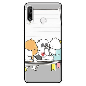 Ốp in cho Huawei P30 Lite 3 Chú Gấu 3 - Hàng chính hãng