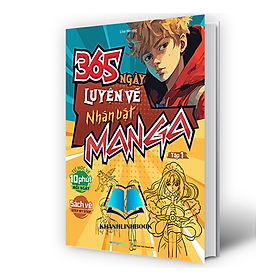 Sách - 365 ngày luyện vẽ Nhân Vật Manga - Tập 1 (MG)