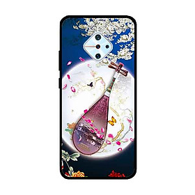 Ốp Lưng in cho Vivo S1 Pro/ Vivo V17 Mẫu Đàn Tranh Hoa Đào - Hàng Chính Hãng