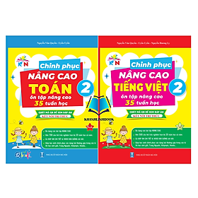 Sách - Combo Chinh phục nâng cao Toán + Tiếng việt 2 (Kết Nối)
