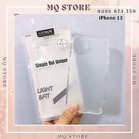 Ốp lưng Likgus trong nhám chống sốc không ố màu dành cho iPhone 13/ 13 Pro/ 13 Pro Max/12/12Pro/12 Pro Max( hàng chính hãng)