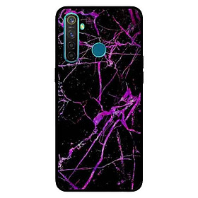 Ốp Lưng in cho Realme 5 Pro / Realme Q Mẫu NỀN ĐÁ HOA 7 - Hàng Chính Hãng