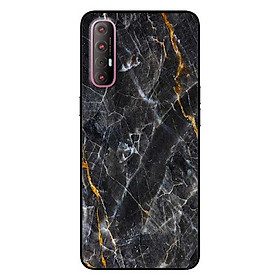Ốp lưng dành cho Oppo Reno 3 Pro mẫu Đá Đen
