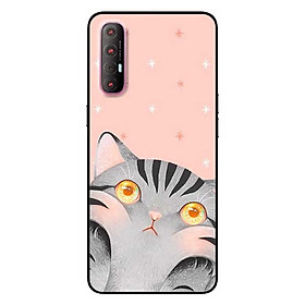 Ốp lưng dành cho Oppo Reno 3 Pro mẫu Mèo Hồng
