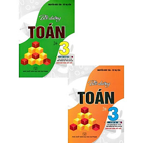 Sách - Bồi Dưỡng Toán Lớp 3 - Combo 2 Tập - Bám Sát SGK Kết Nối - Hồng Ân