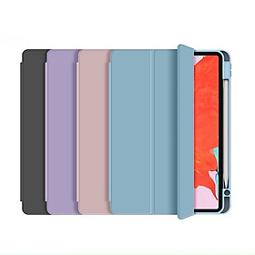 Bao da cho iPad Air 6 M2 11 inch 2024 hiệu Wiwu chất liệu TPU silicon mềm chống trầy xước, chống va đập - Hàng chính hãng