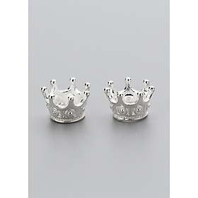 Combo 2 cái charm bạc vương miệng vua chúa - Ngọc Quý Gemstones