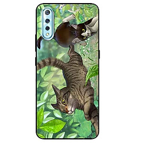 Ốp lưng in cho Vivo S1 Mẫu Bắt Mèo