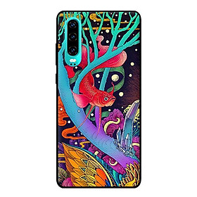 Ốp in cho Huawei P30 Cá Rồng - Hàng chính hãng