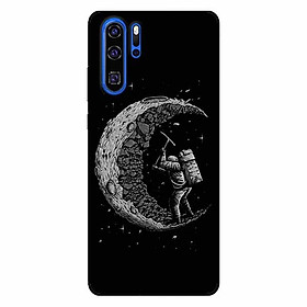 Ốp lưng in cho Huawei P30 Pro Đào Trăng