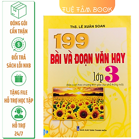 Sách - 199 bài và đoạn văn hay lớp 3