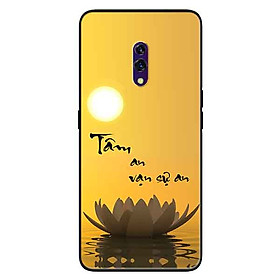Ốp lưng in cho Realme X Mẫu Tâm An