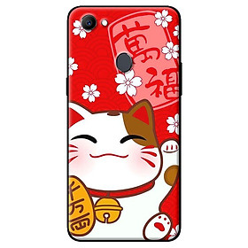 Ốp in cho Oppo F5 Mèo Cười - Hàng chính hãng