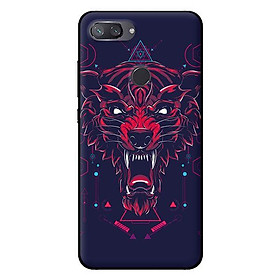 Ốp lưng in cho Xiaomi Mi 8 Lite mẫu Sói - Hàng chính hãng