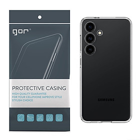 Ốp Lưng TPU trong suốt GOR Crystal Clear cho  Samsung Galaxy S25 / Galaxy S25 Plus / Galaxy S25 Ultra_ Hàng Chính Hãng