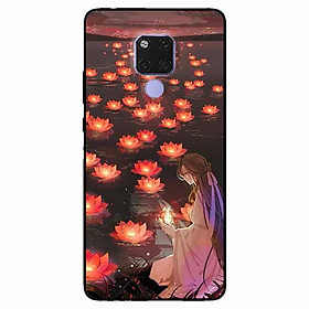 Ốp lưng dành cho Huawei Mate 20 mẫu Thả Hoa Đăng