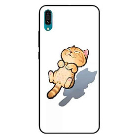 Ốp lưng in cho Huawei Y7 Pro 2019  Mẫu Mèo Vàng