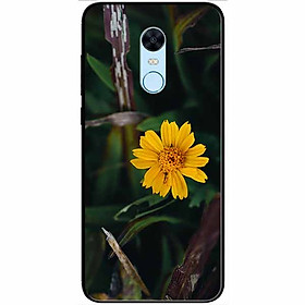 Ốp lưng dành cho Xiaomi Redmi Note 5 ( Redmi 5 Plus ) mẫu Cúc Vàng Mờ Ảo