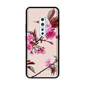Ốp Lưng in cho Vivo V17 Pro Mẫu Cành Hoa Đào - Hàng Chính Hãng