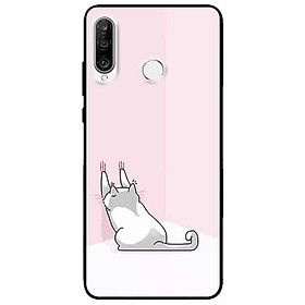 Ốp lưng in cho Huawei P30 Lite Mẫu Mèo Cào