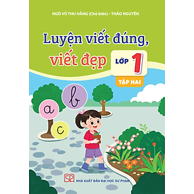 Sách - Luyện viết đúng, viết đẹp lớp 1 - tập hai