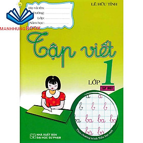 sách - tập viết lớp 1 tập 1 (theo chương trình tiểu học mới)