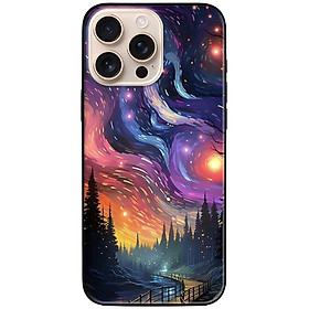 Ốp lưng dành cho Iphone 16 - 16 Plus - 16 Pro - 16 Pro Max - Bầu Trời Galaxy Đẹp - Hàng Chính Hãng