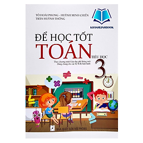 Sách - Để Học Tốt Toán 3 Tiểu Học