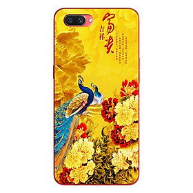Ốp lưng in cho Oppo Realme C1 mẫu Công Và Hoa - Hàng chính hãng