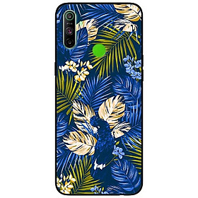 Ốp lưng dành cho Realme C3 mẫu Họa Tiết Hoa Xanh Dương