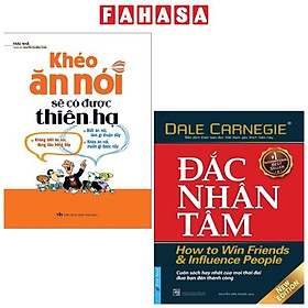 Combo Sách Đắc Nhân Tâm + Khéo Ăn Nói Sẽ Có Được Thiên Hạ (Bộ 2 Cuốn) - Tái Bản