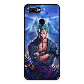 Ốp Lưng in cho Realme 2 Mẫu Zoro Nền Xanh - Hàng Chính Hãng