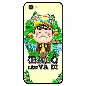 Ốp lưng in cho Vivo V5 Mẫu Xách Balo Lên Nam