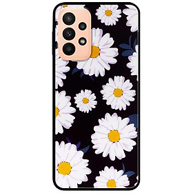 Ốp lưng dành cho Samsung A13 4G mẫu Cúc Nhuỵ Vàng Nền Đen