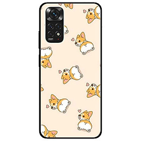 Ốp lưng dành cho Xiaomi Redmi Note 11 4G - Cún Corgy Làm Kiểu