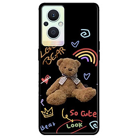 Ốp lưng dành cho Oppo A16K - Oppo A36 / A76 - Oppo Reno 7z 5G - Chú Gấu Love Bear