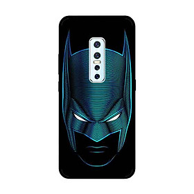 Ốp Lưng in cho Vivo V17 Pro Mẫu Nền Người Dơi 2 - Hàng Chính Hãng