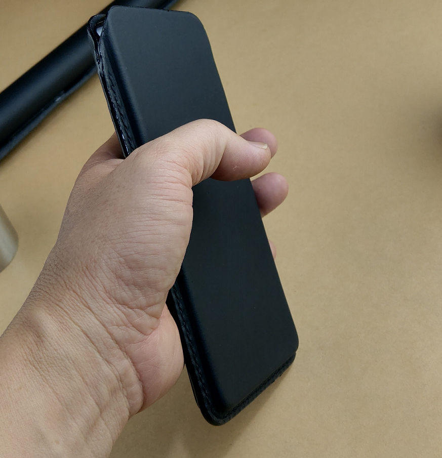 Bao da rút không dây Ép phom cho Note20 Ultra da bò may thủ công - hàng chính hãng