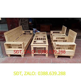 Bộ Ghế Uống Nước Tiếp Khách Làm Bằng Gỗ Tự Nhiên