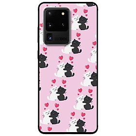 Ốp lưng dành cho Samsung S20 - S20 Plus - S20 Ultra mẫu Mèo Yêu Nhau