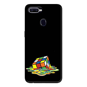 Ốp Lưng in cho Realme 2 Mẫu Rubik Màu Nước - Hàng Chính Hãng